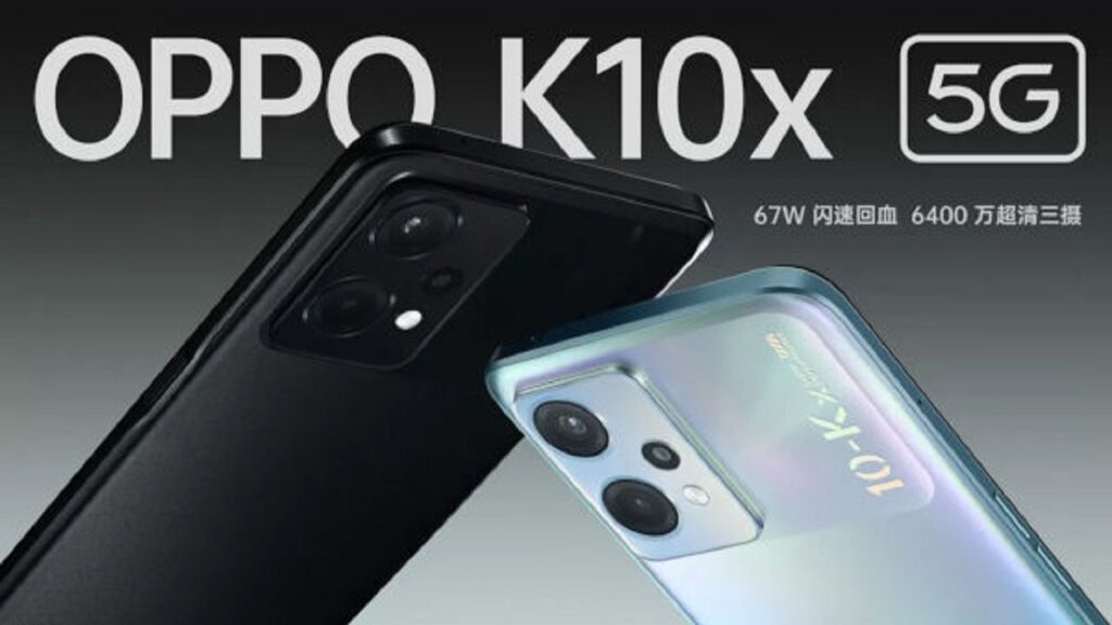 OPPO has launched the K10x smartphone with Snapdragon 695 SoC in China OPPO K10x launched