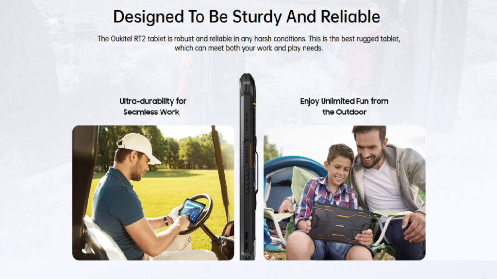 Oukitel RT2: Rugged Android tablet with 20000mAh large capacity battery announced in China Oikitel Mobile