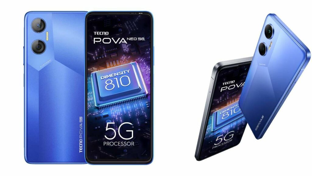 Tecno Pova Neo 5G with MediaTek Dimensity 810 launched in India |  DroidAfrica