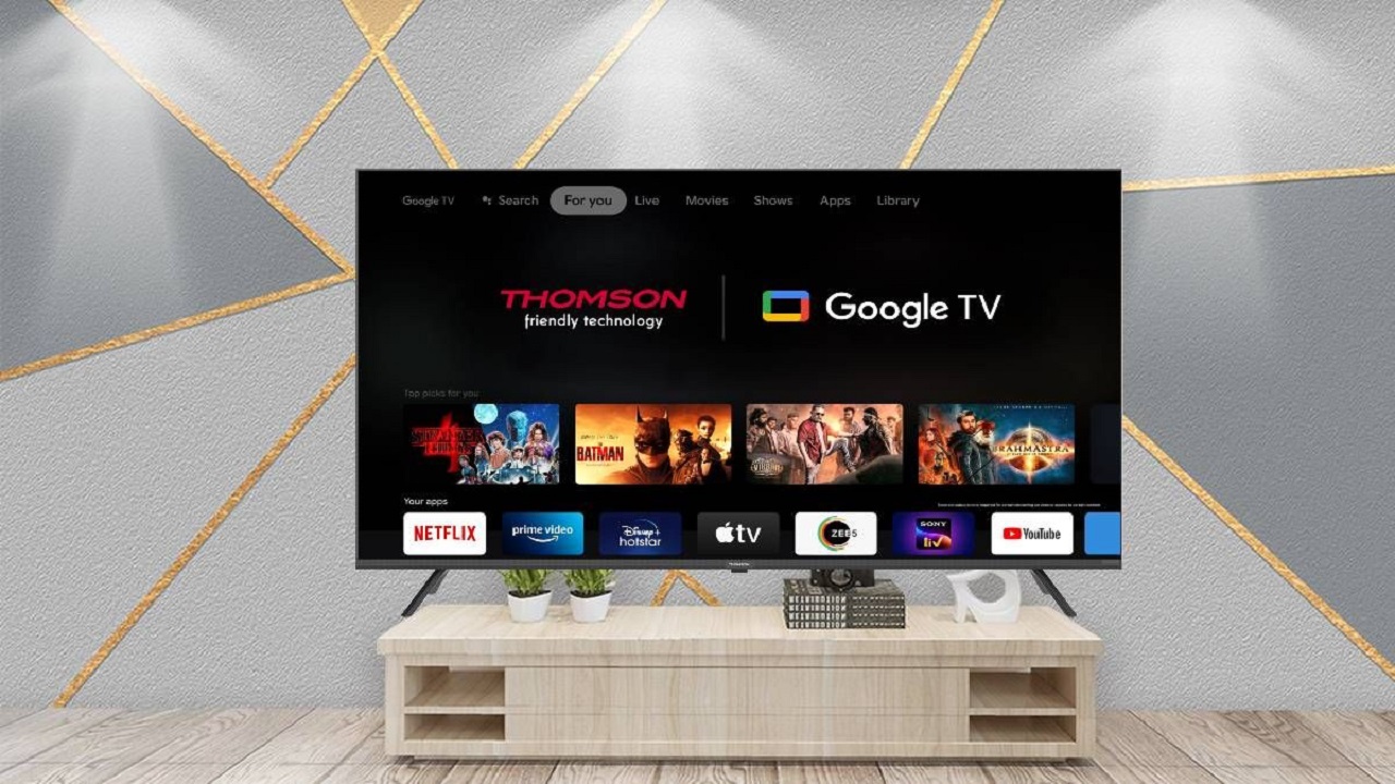 Thomson QLED Google TV with HDR10+ support announced in India Thomson QLED TV
