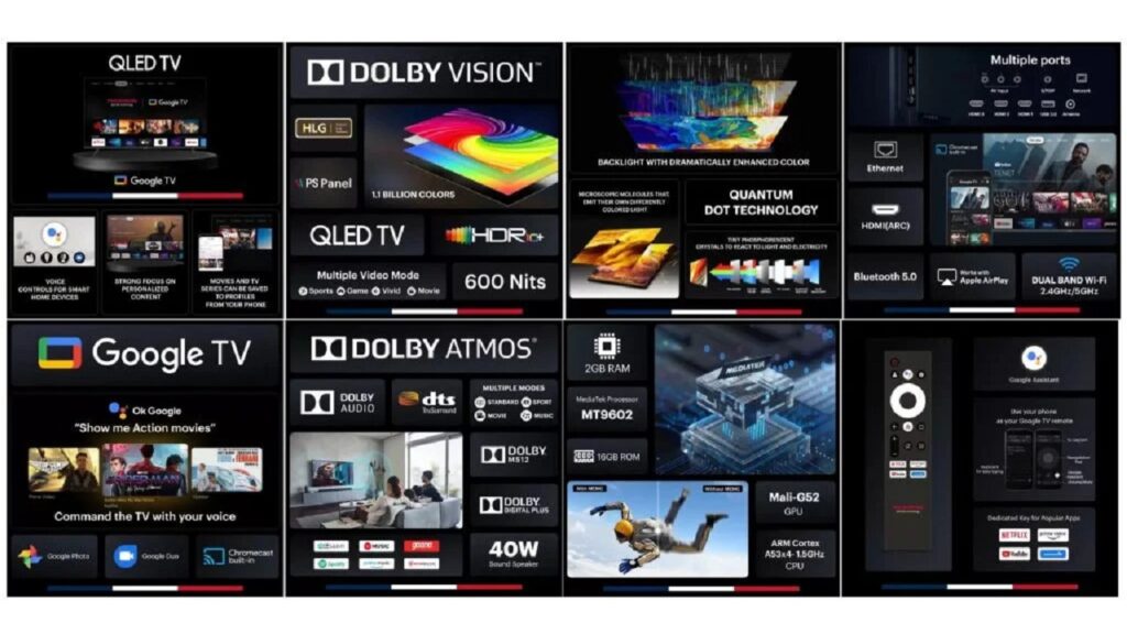 Thomson QLED Google TV with HDR10+ support announced in India 1 Thomson QLED Google TV with HDR10+ support announced in India Thomson QLED TV1