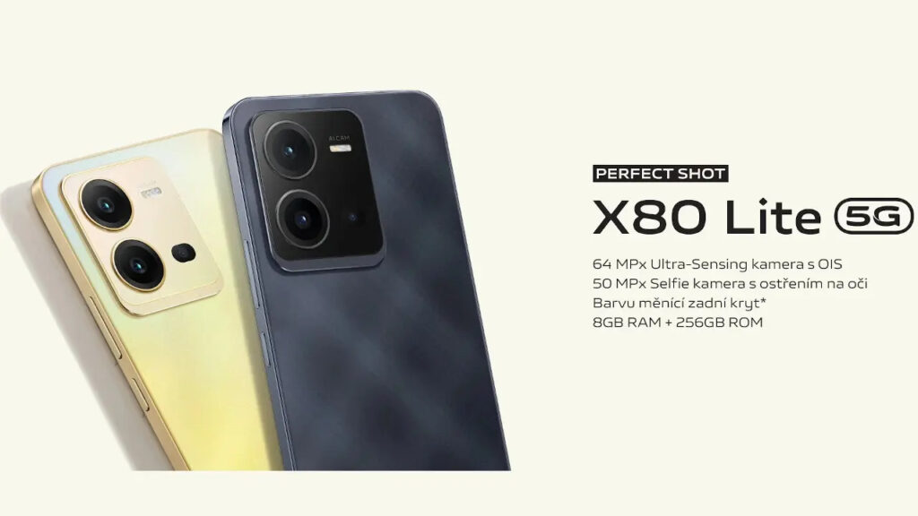 Vivo brings X80 Lite; 5G Smartphone with 50MP selfie Camera Vivo X80 Lite 5G smartphone5