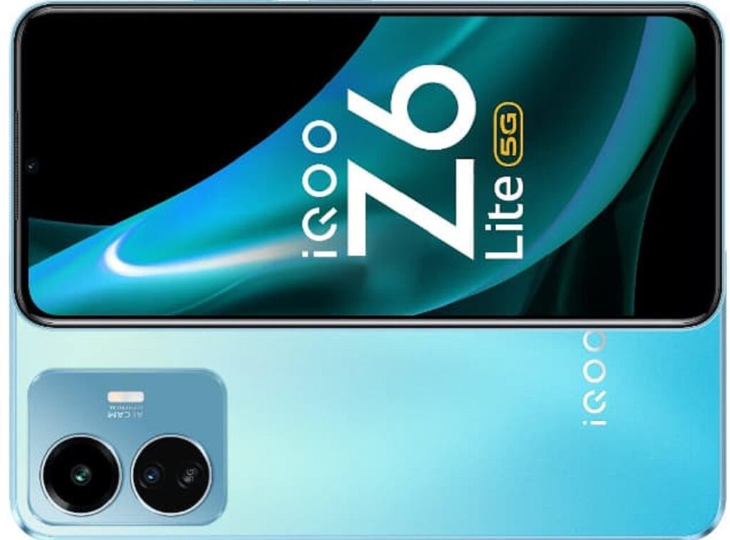 IQOO Z6 Lite 5G with Snapdragon 4 Gen 1 and 50MP Camera launched in India Vivo iQOO Z6 Lite 5Gb