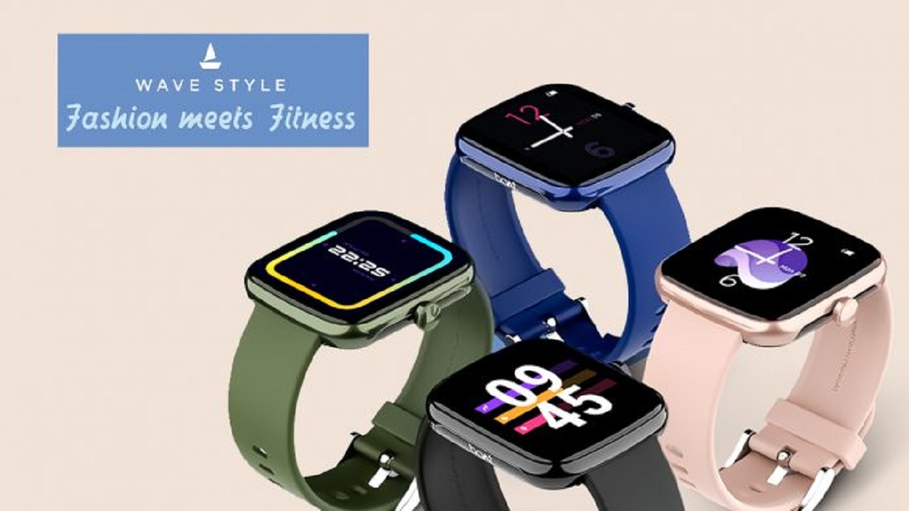 boAt introduces Wave Style Smartwatch with 1.69-inch display, 15 days battery in India boAt Wave Style smartwatch