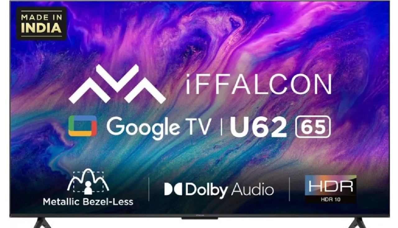 iFFALCON U62 TV series with 4K LED display, Quad-core Processor announced iFFALCON U62 TVa