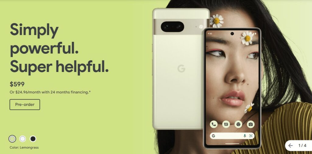 Google Pixel 7 announced with 6.32" screen and Android 13 OS Google Pixel 7 now official