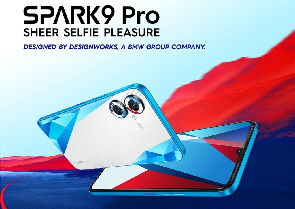 Tecno Spark 9 Pro Sport Edition design