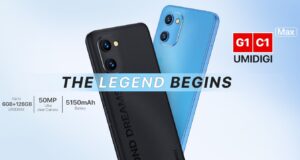 UMIDIGI G1 Max＆C1 Max specs leaked, the best budget smartphone under $100 in 2022?
