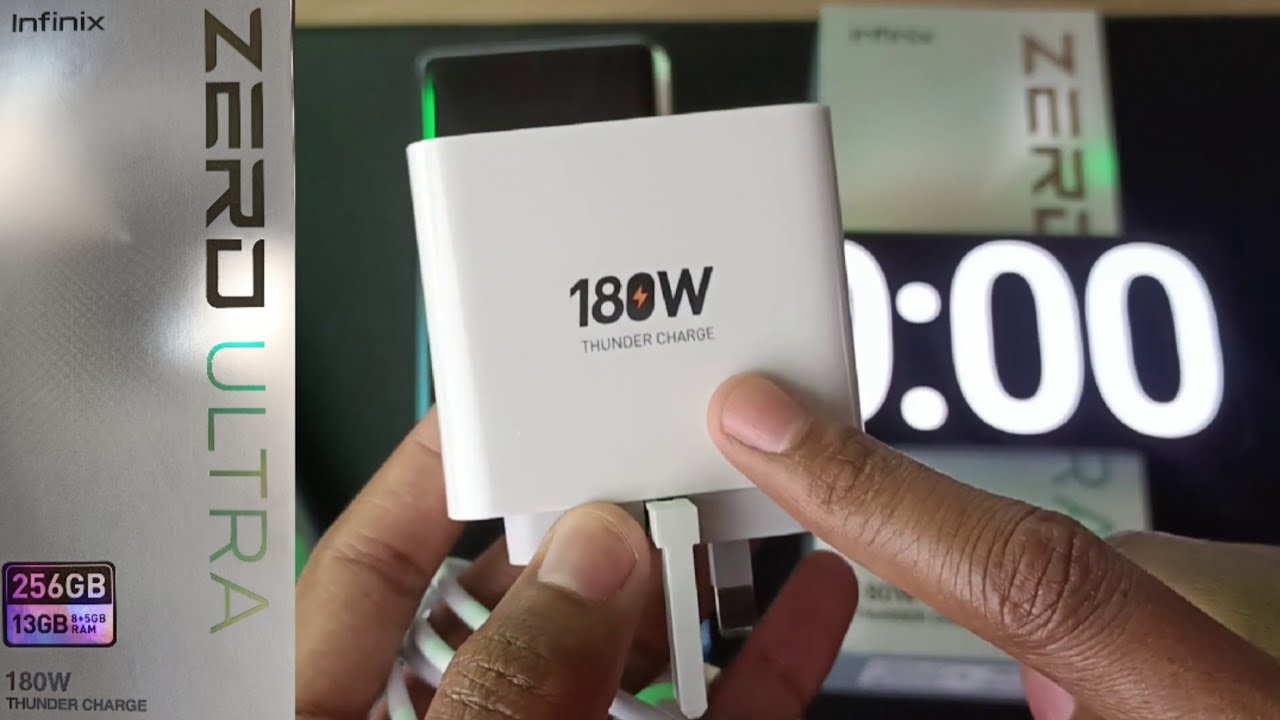 Infinix Zero ultra real live charging speed