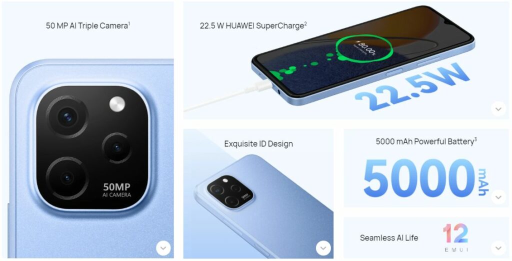 Huawei Nova Y61 Huawei Nova Y61 Full Specification and Price | DroidAfrica