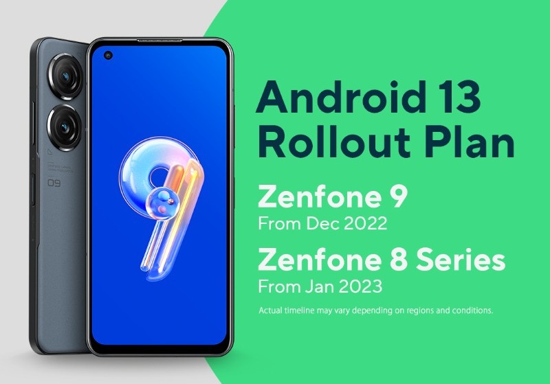 List of Asus smartphones getting Android 13 update | DroidAfrica