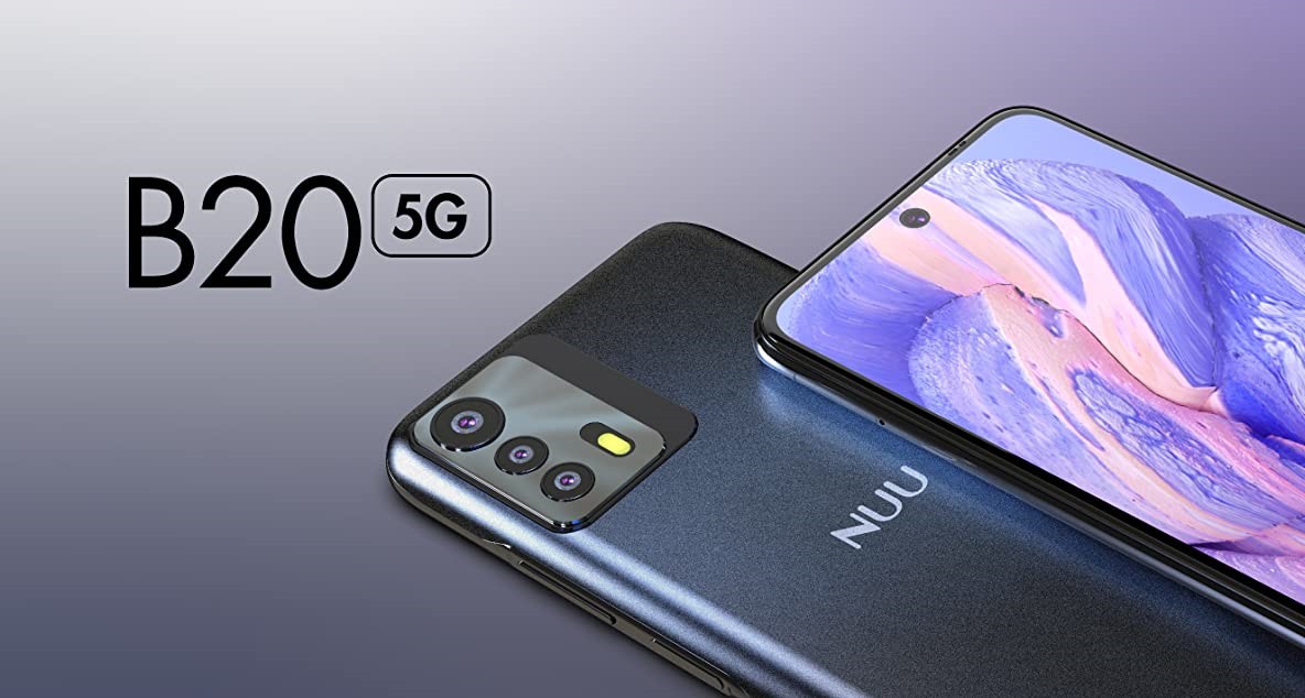 NUU B20 goes official as the company's first 5G smartphone NUU mobile B20 5g now official