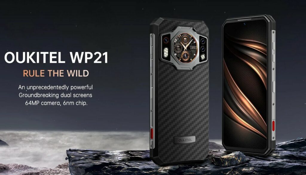 Helio G99 Powered Oukitel WP21 announced with dual screen 1 Helio G99 Powered Oukitel WP21 announced with dual screen Oukitel WP21 review