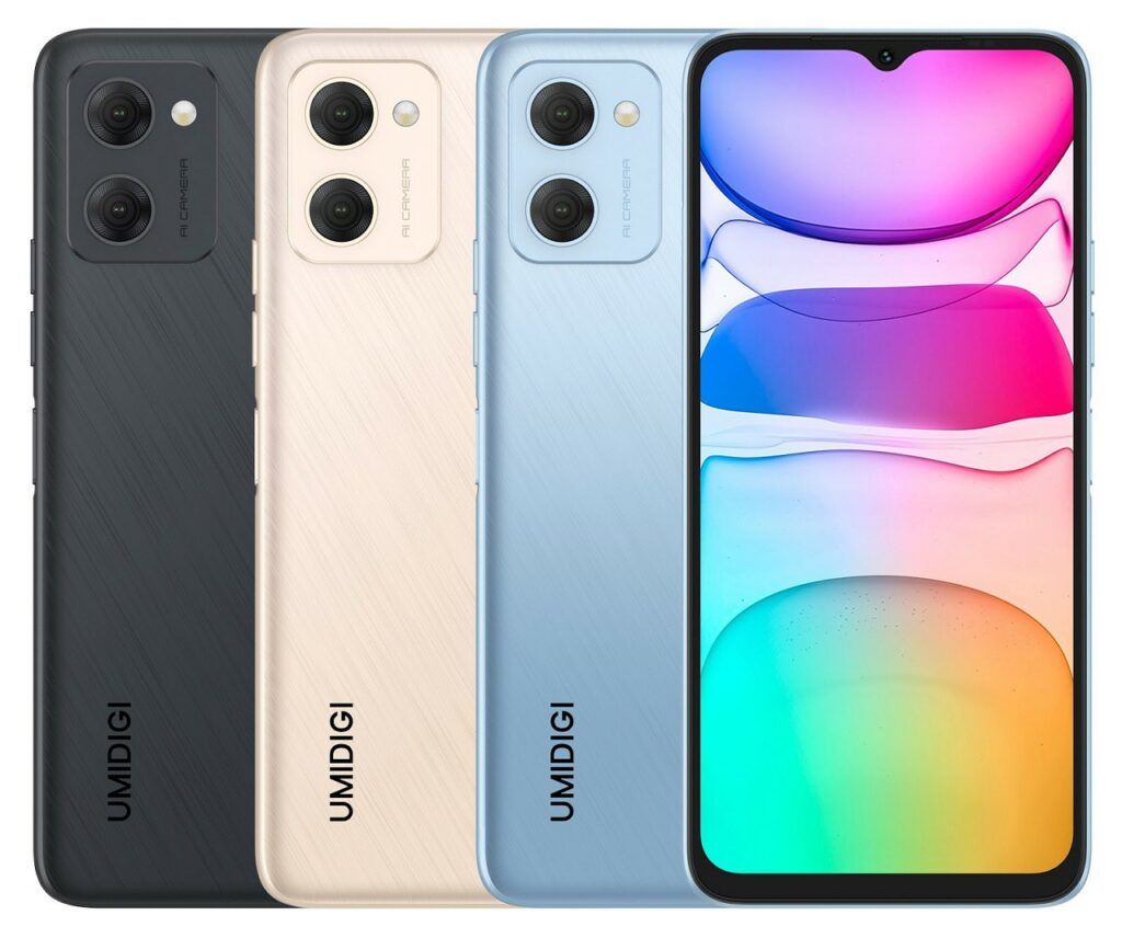 UMIDIGI G2 & C2 renders leaked, showing the new design of the back UMIDIGI C2 and G2 to be announced soon