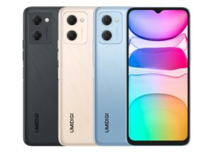 UMIDIGI G2 & C2 renders leaked, showing the new design of the back