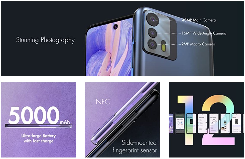 NUU B20 goes official as the company's first 5G smartphone key feaatures of NUU Mobile B20 5G smartphone