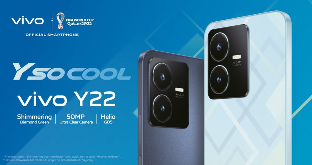 vivo smartphone launches Y22 in Kenya with a 50MP Camera vivo Y22 V2