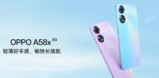OPPO A58X 5G now official