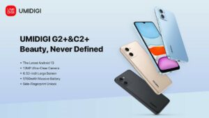 UMIDIGI G2+＆C2+ specs unveiled: Android 13, Fingerprint Sensor, 5150mAh Battery