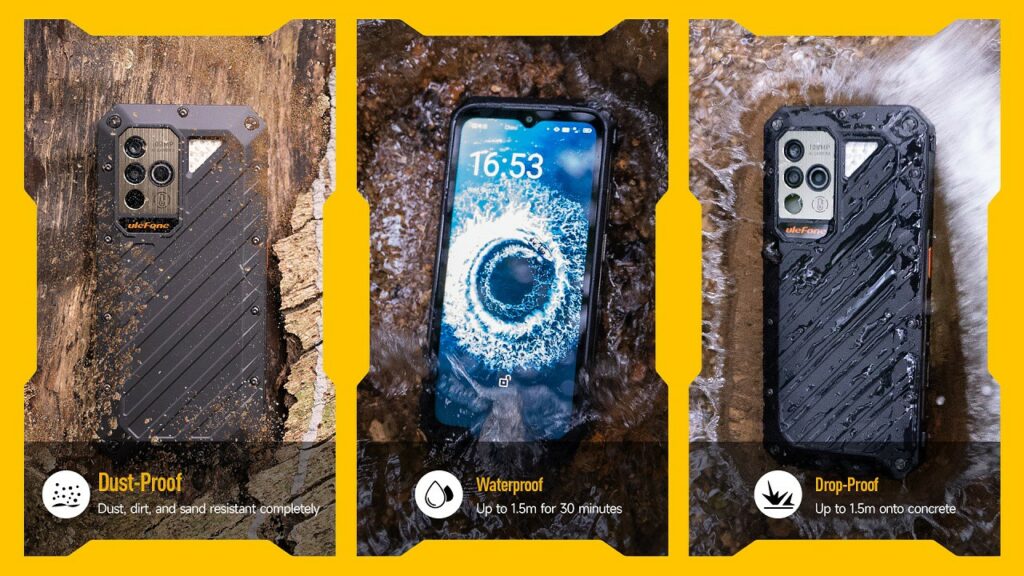 Ulefone Power Armor 18, sibling to the 18T now official Ulefone Power Armor 18 water and dust resistant