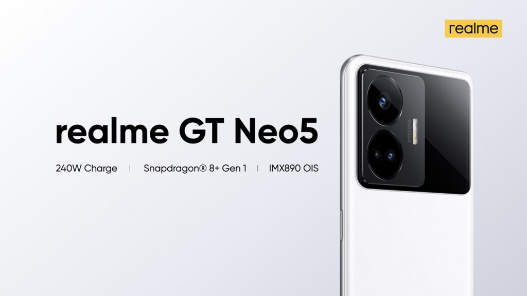 Upcoming realme GT Neo5 teased with a whooping 240W fast charger upcoming Realme GT Neo 5