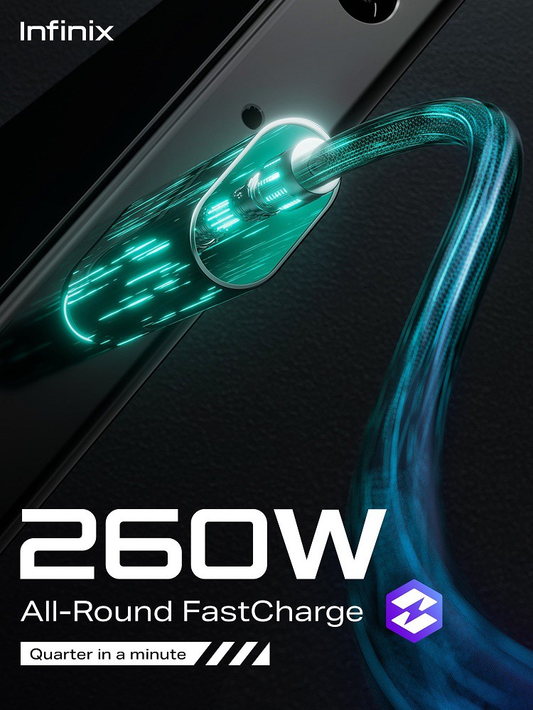 260W supper fast Infinix charger 4483149 Infinix super fast 260W charger is now official, drags 110W fast wireless charging along 260W supper fast Infinix charger 4483149