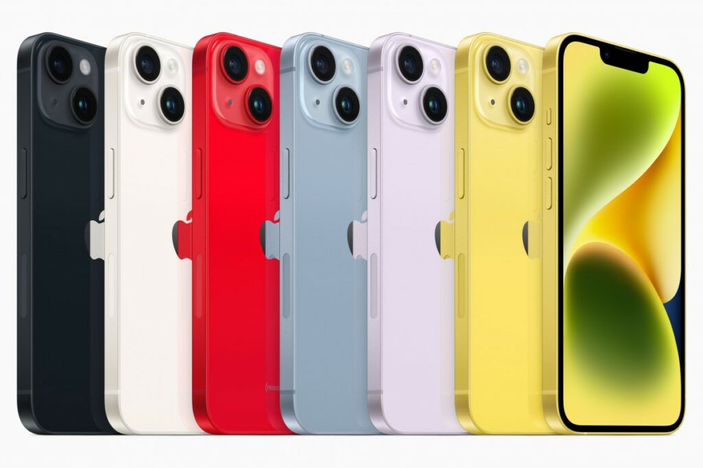 Apple iPhone 14 and the iPhone 14 Plus gets new yellow painting option 2 all-color-options-available-on-the-iphone-14-and-iphone-14-plus-5148636