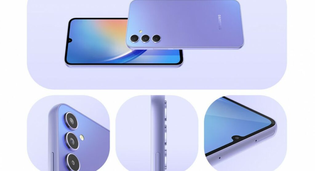 Samsung Galaxy A34 5G 1098887 1024x558 Samsung launches Galaxy A34 smartphone with enhanced specs and features Samsung Galaxy A34 5G 1098887