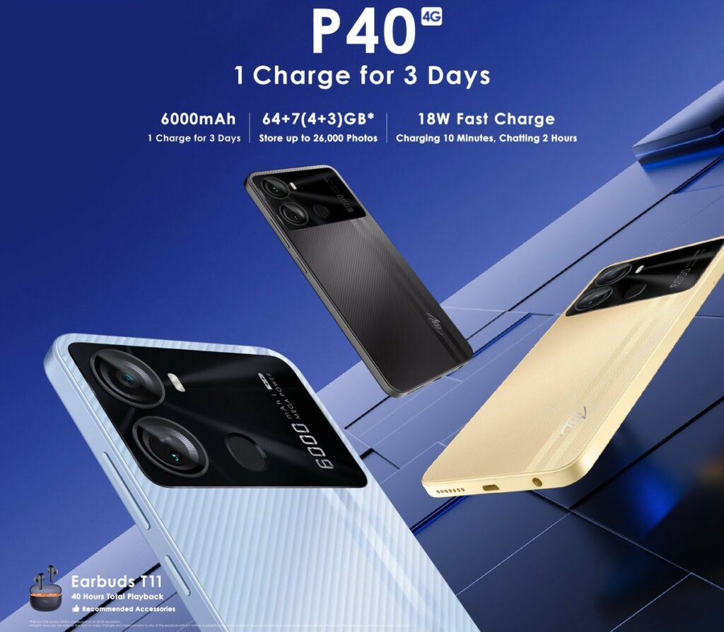iTel P40 announced in Nigeria with 6000mAh battery and more, price under 60,000 Naira 3 itel-p40-4g-color-options-2768804