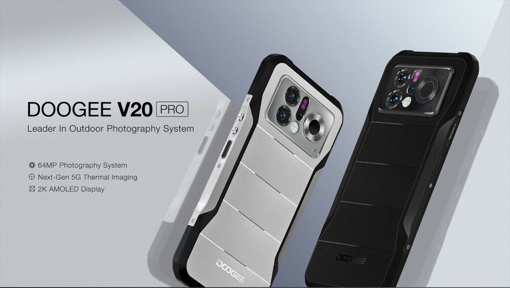 Doogee V20 Pro 5G announced with Dimensity 700 and 6000mAh battery 1 Doogee V20 Pro 5G announced with Dimensity 700 and 6000mAh battery Doogee v20pro now official