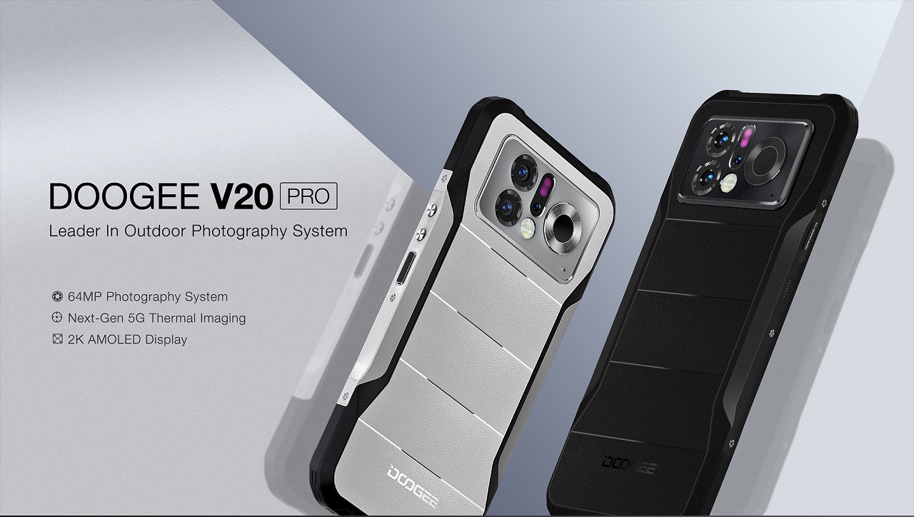 Doogee V20 Pro 5G announced with Dimensity 700 and 6000mAh battery