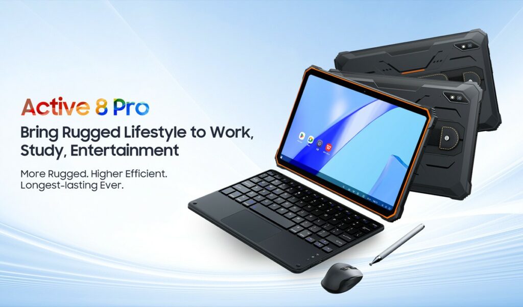 Blackview Active Tab 8 Pro announced 1024x602 Blackview Active 8 Pro with a Huge 22,000mAh Battery and Helio G99 CPU announced Blackview Active Tab 8 Pro announced