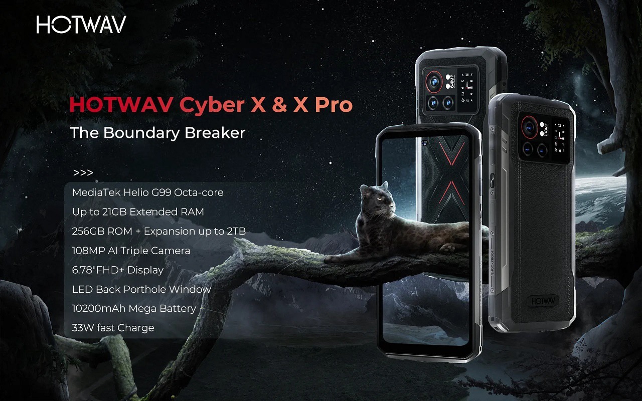 Hotwav Cyber X and Cyber Pro now official