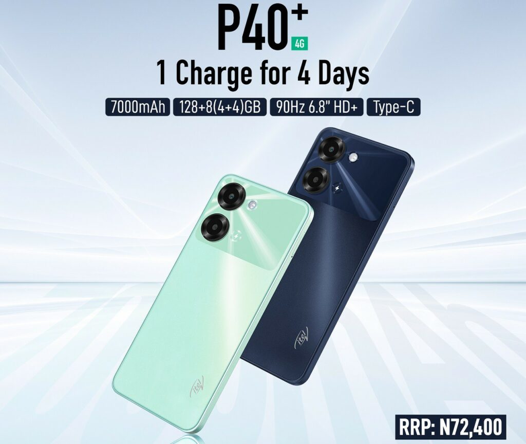 iTel P40 Plus with 6.8" screen, 7000mAh battery, and Tiger T606 CPU announced 1 iTel P40 Plus with 6.8" screen, 7000mAh battery, and Tiger T606 CPU announced itel P40 Plus announced in Nigeria