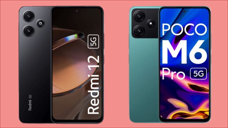 Redmi 12 5G and Poco M6 Pro: Twins Separated at Birth