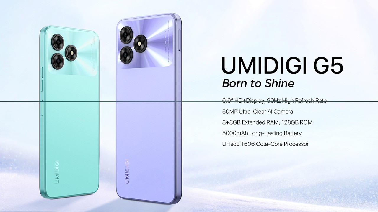UMIDIGI G5 Smartphone Announced with 50MP Camera and 5150mAh Battery UMIDIGI G5 Smartphone Announced with 50MP Camera and 5150mAh Battery