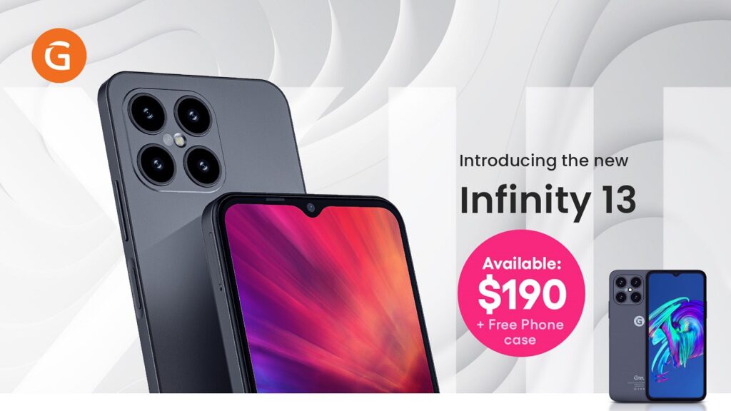 GTel Infinity 13 New Android 13 Smartphone Launched in Zimbabwe 1024x576 GTel Infinity 13: New Android 13 Smartphone Launched in Zimbabwe GTel Infinity 13 New Android 13 Smartphone Launched in Zimbabwe
