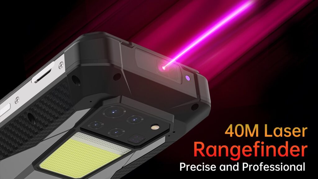 8849 tank3 laser rangefinder facebook Unihertz Aims to Break Smartphone Battery Record with its Upcoming 23,000mAh Powered Tank 3 | DroidAfrica