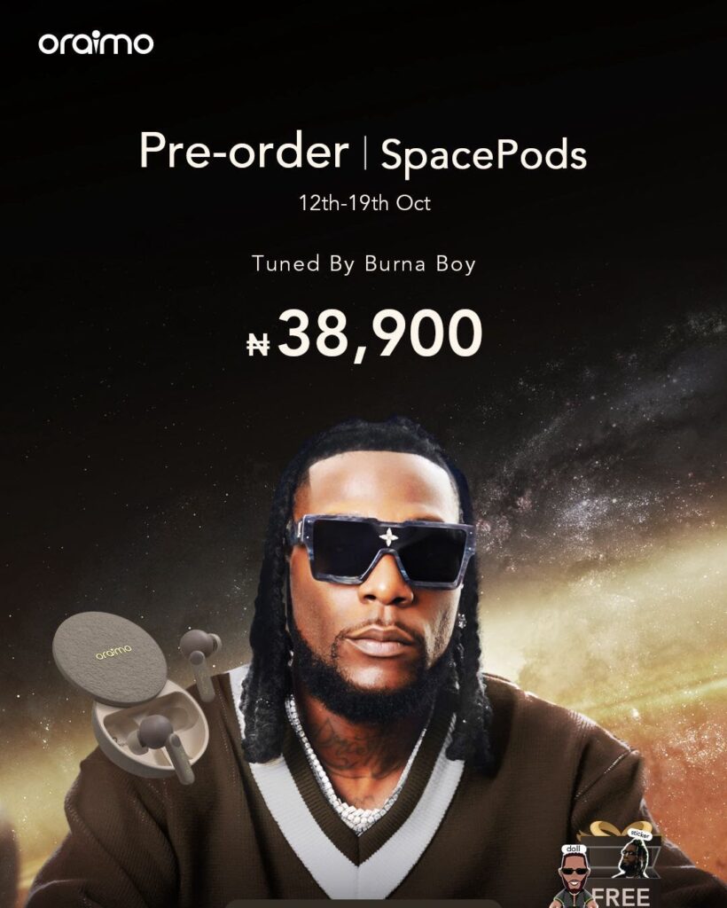 Oraimo SpacePods True Wireless Earbuds Launch in Nigeria in Collaboration With Burna Boy | DroidAfrica
